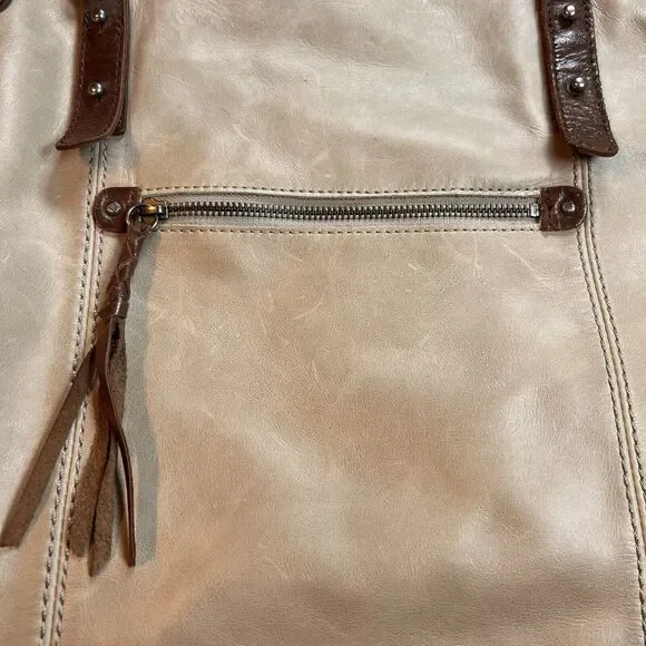 The Sak Ashland Leather Tote Messenger Bag (Shadow) - Picture 3 of 5